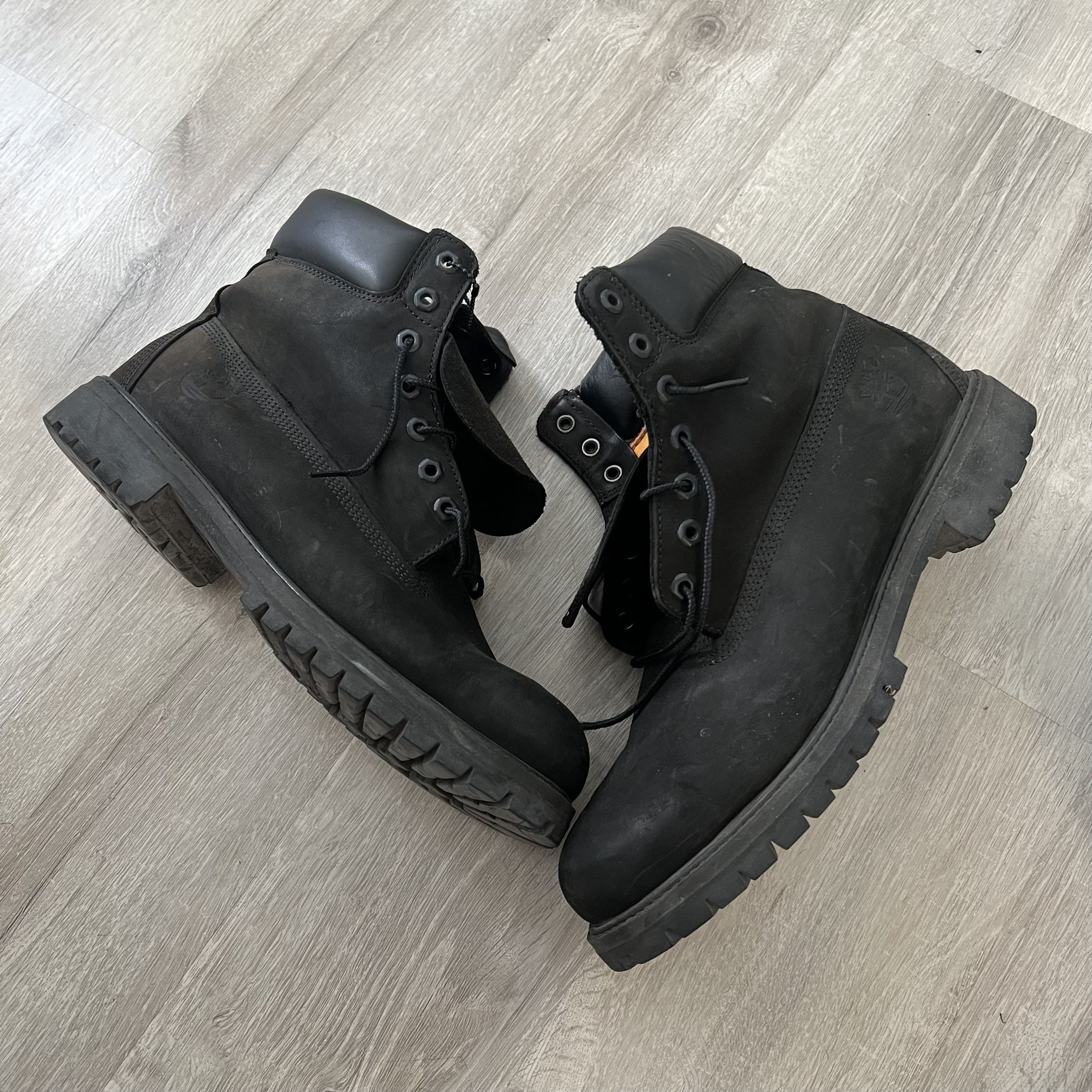 Black Timberland Boots Men’s Size 11 Timbos