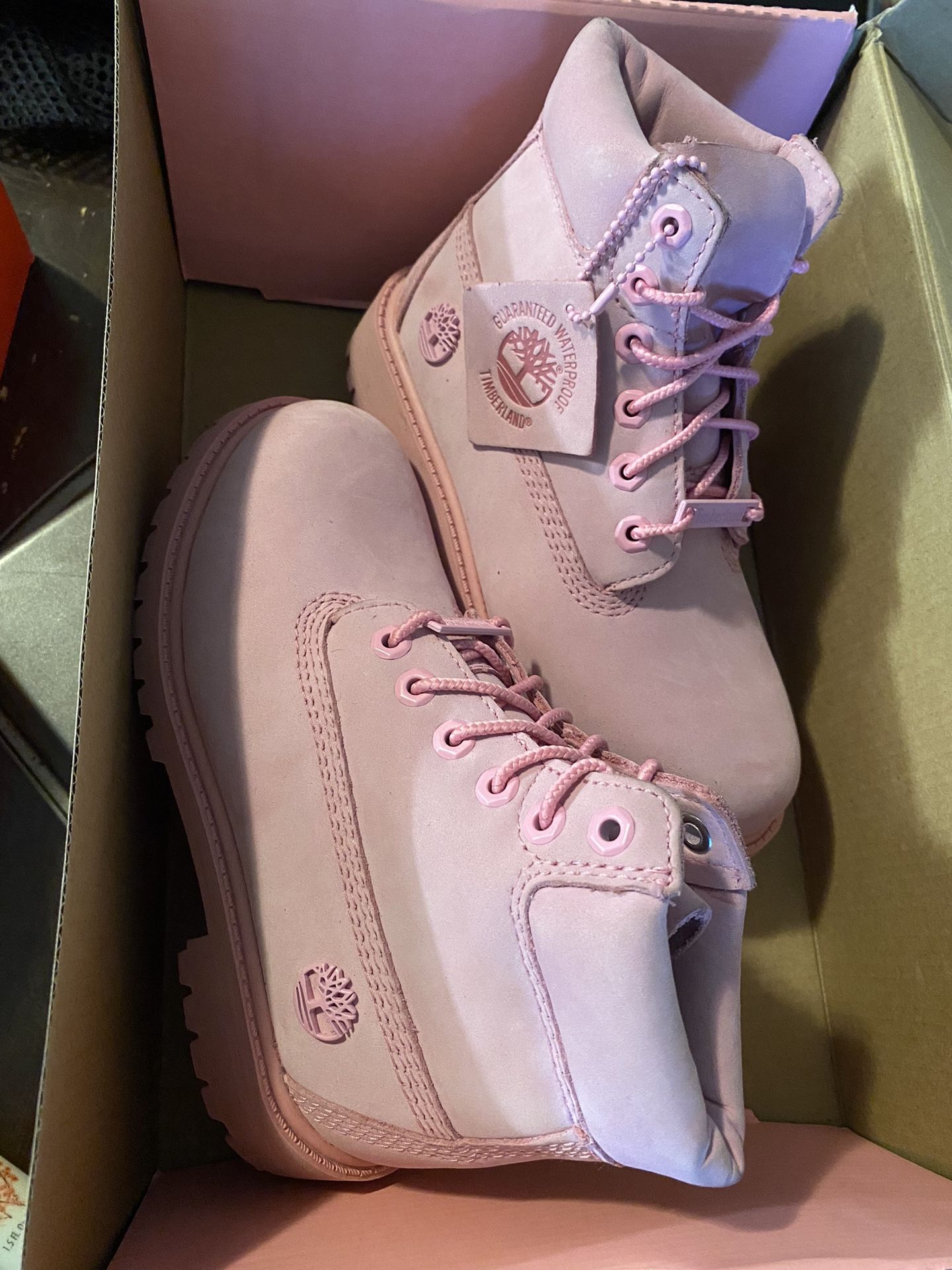 Pink Boots