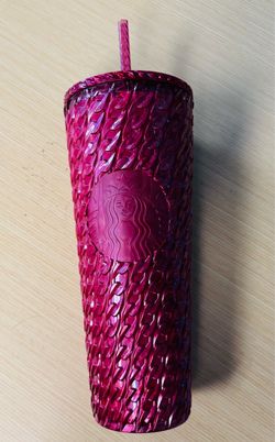 Large pink Starbucks cup - brand new