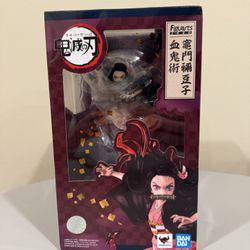 OFFICIAL DEMON SLAYER NEZUKO KAMADO BLOOD DEMON ART FIGUARTS ZERO FIGURE SEALED