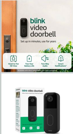 Blink Video Doorbell for sale (new)