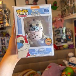 Stimpy Chase Funko Pop REN and Stimpy