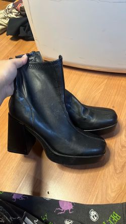 Ankle platform shoes