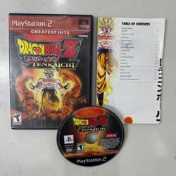 Dragon Ball Z Budokai Tenkaichi Scratch-Less Disc for PlayStation 2 PS2 GAME