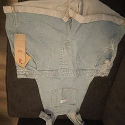 Women’s Levi’s Short Overalls Plus Size 18
