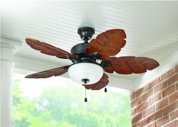 Palm Cove 44 " Ceiling Fan with Light Indoor/Outdoor