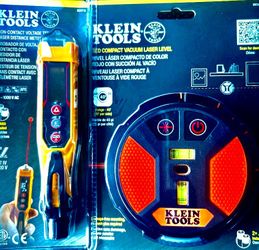 Klein Tools Laser Level & Voltage Tester Bundle