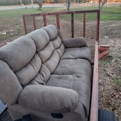 Dual Recliner Couch