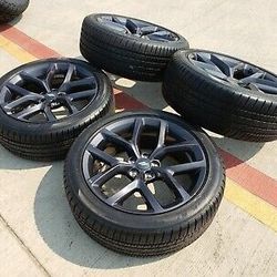 Dodge Durango Rims Challenger Wheels Nitro Magnum Journey Dart Ram Grand Caravan Charger Scat Pack Srt 