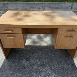 Four Drawer Office Desk
