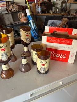 Coors beer bottles