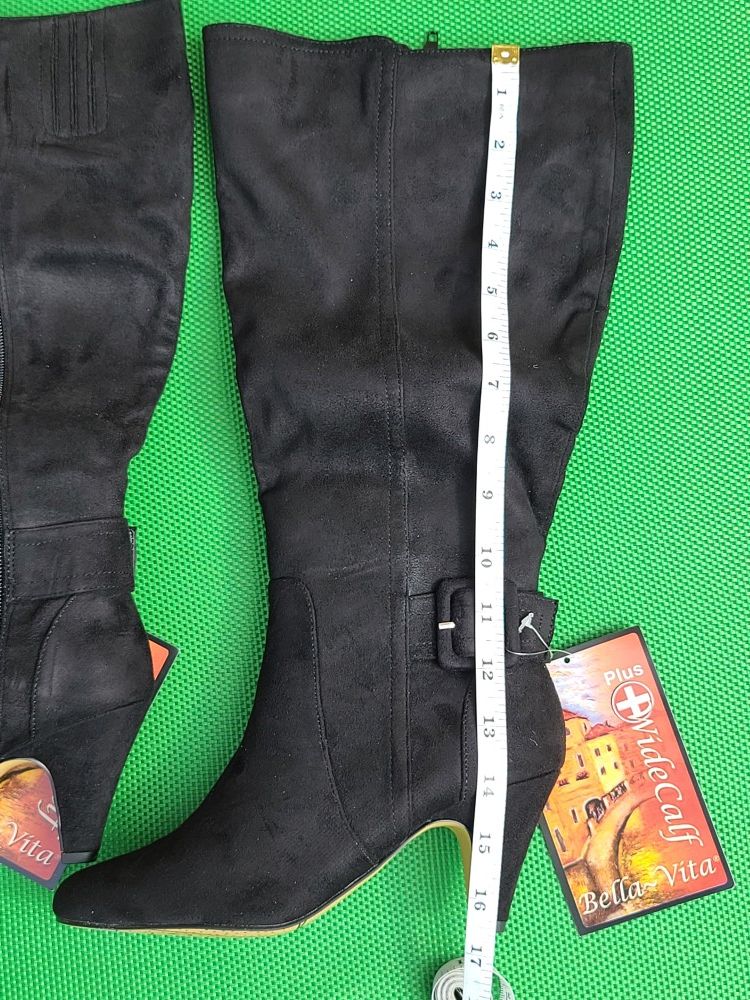 BELLA VITA TROY II WIDE CALF TALL DRESS BOOTS FOR WOMEN