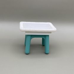 Vintage Fisher Price Loving Family Dream Dollhouse Furniture Coffee End Table Living Room