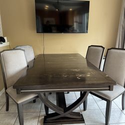 6 Piece Dining Table 