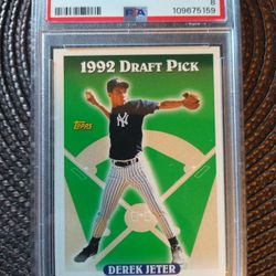 1993 Topps ⚾ Card " Derek Jeter " #98 Grade PSA NM-MT 8