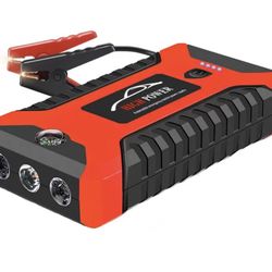 Portable Jump Starter, Compact Power Pack with USB for Phones & Emergencies