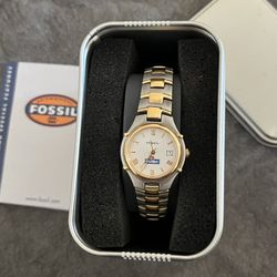 Fossil Lady Wristwatch 50 Meters WR PR5109 For Murray 60 Anniversary Need Batt