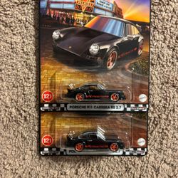 Hot Wheels Boulevard 2025 black/ red Porsche 911 Carrera RS 2.7 *read descr*
