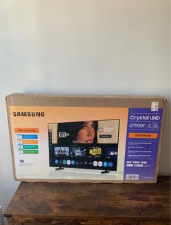 Samsung 43" Crystal UHD U7900F 4K Smart TV 2025