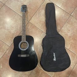 Maestro By Gibson Acoustic Guitar Black With Bag