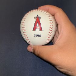 Angels 2016 Signed Ball