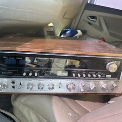 Sansui 9090DB Stereo Receiver “ BROKEN FACE “