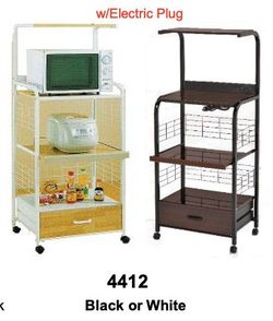 4412 Microwave Kitchen shelves. A nice addition to your home. Financing/delivery available.