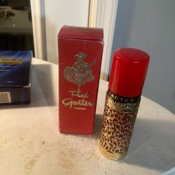 Vintage 1970 Red Garter Perfume 