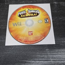Power Rangers Samurai Wii