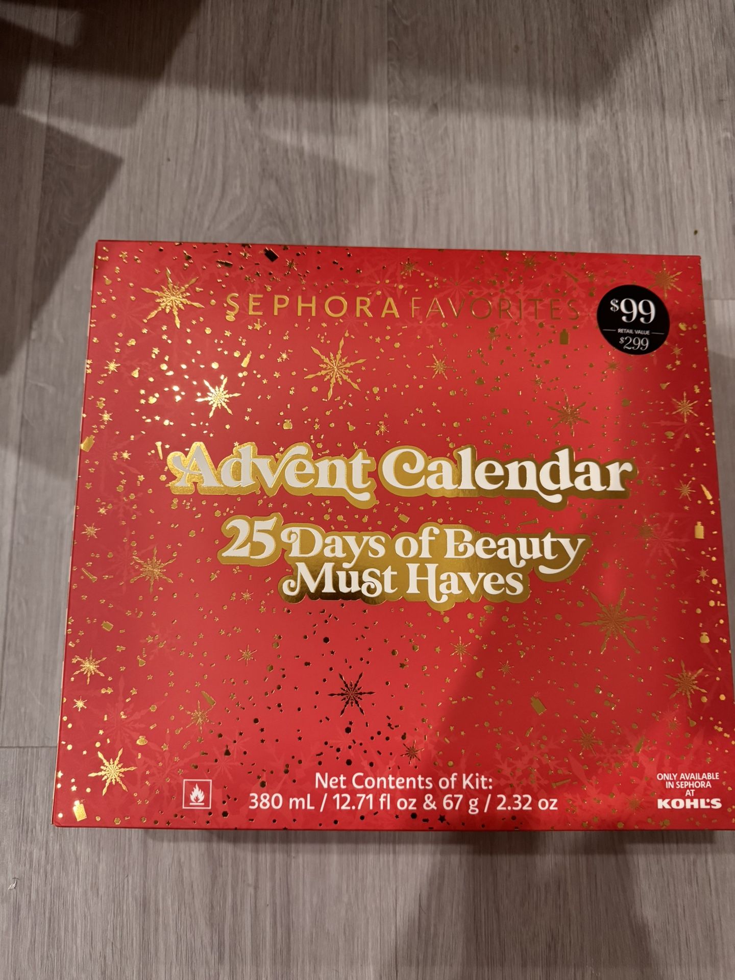 Sephora Favorites Advent Calendar 25 Days Of Beauty Holiday LIMITED Edition 2025