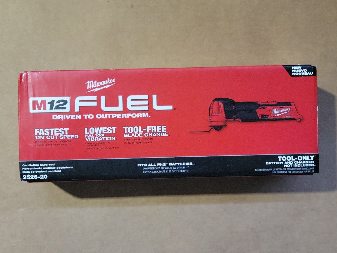 Milwaukee M12 FUEL Multi-Tool