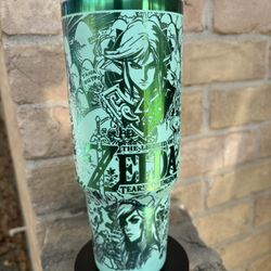 Legend Of Zelda 40oz Custom Engraved Tumbler