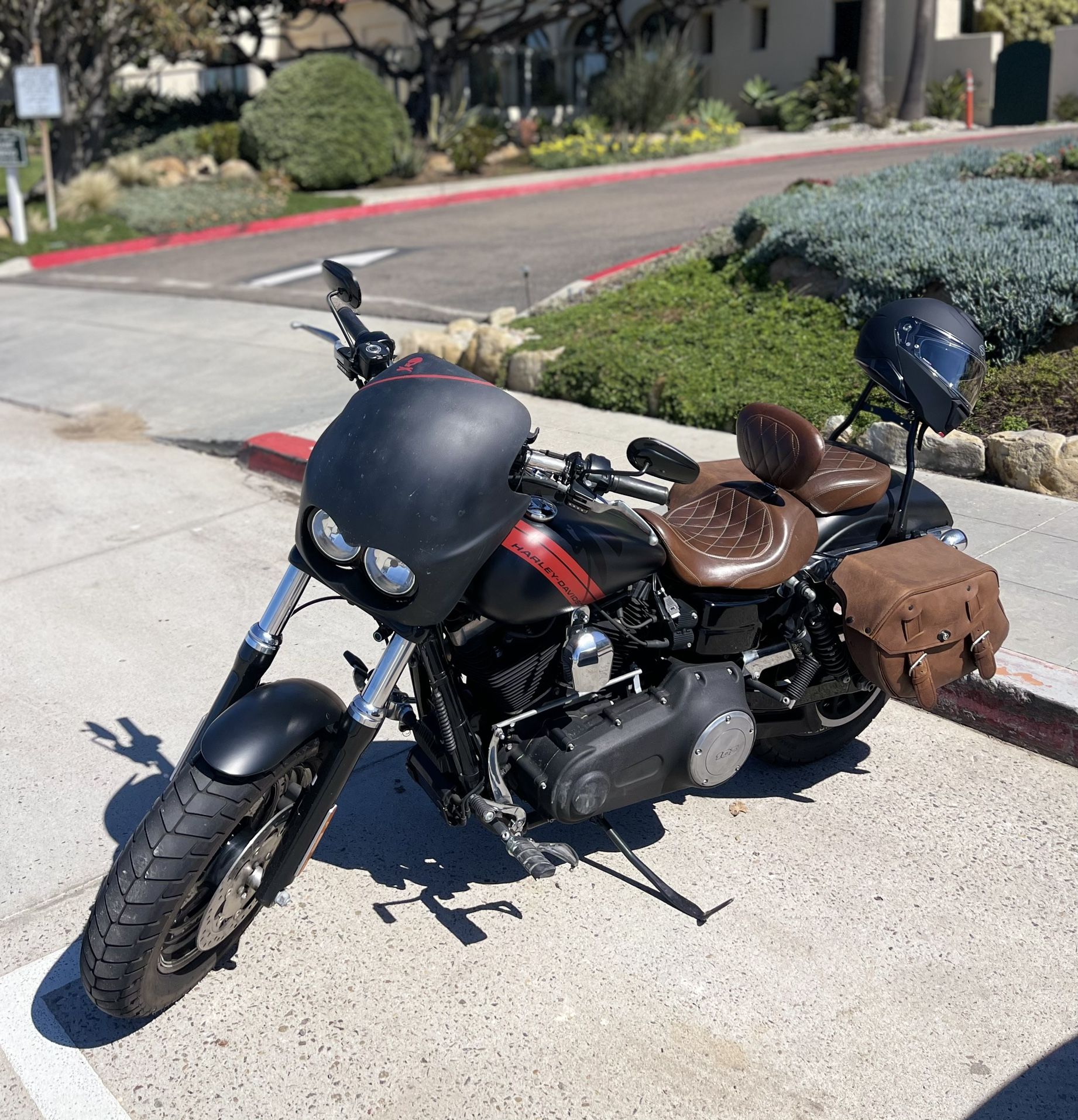 2008-2017 Harley FatBob Fairing & Windshield