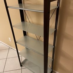 Glass Shelving Unit