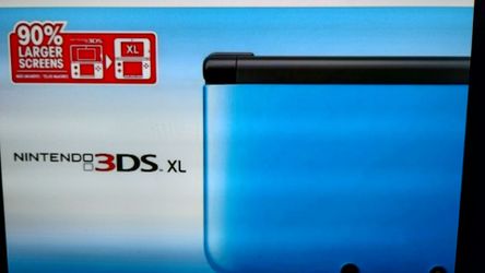 Nintendo 3DS XL blue
