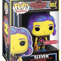 Eleven Black Light Funko Pop