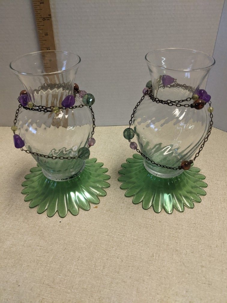 Necklace Flower Vase Set