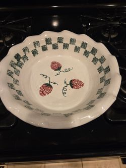 VIntage Stoneware pie dish