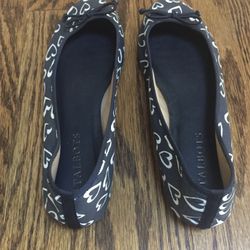 Blue And White Talbots Flats