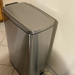 Stainless Steel Trash Can 