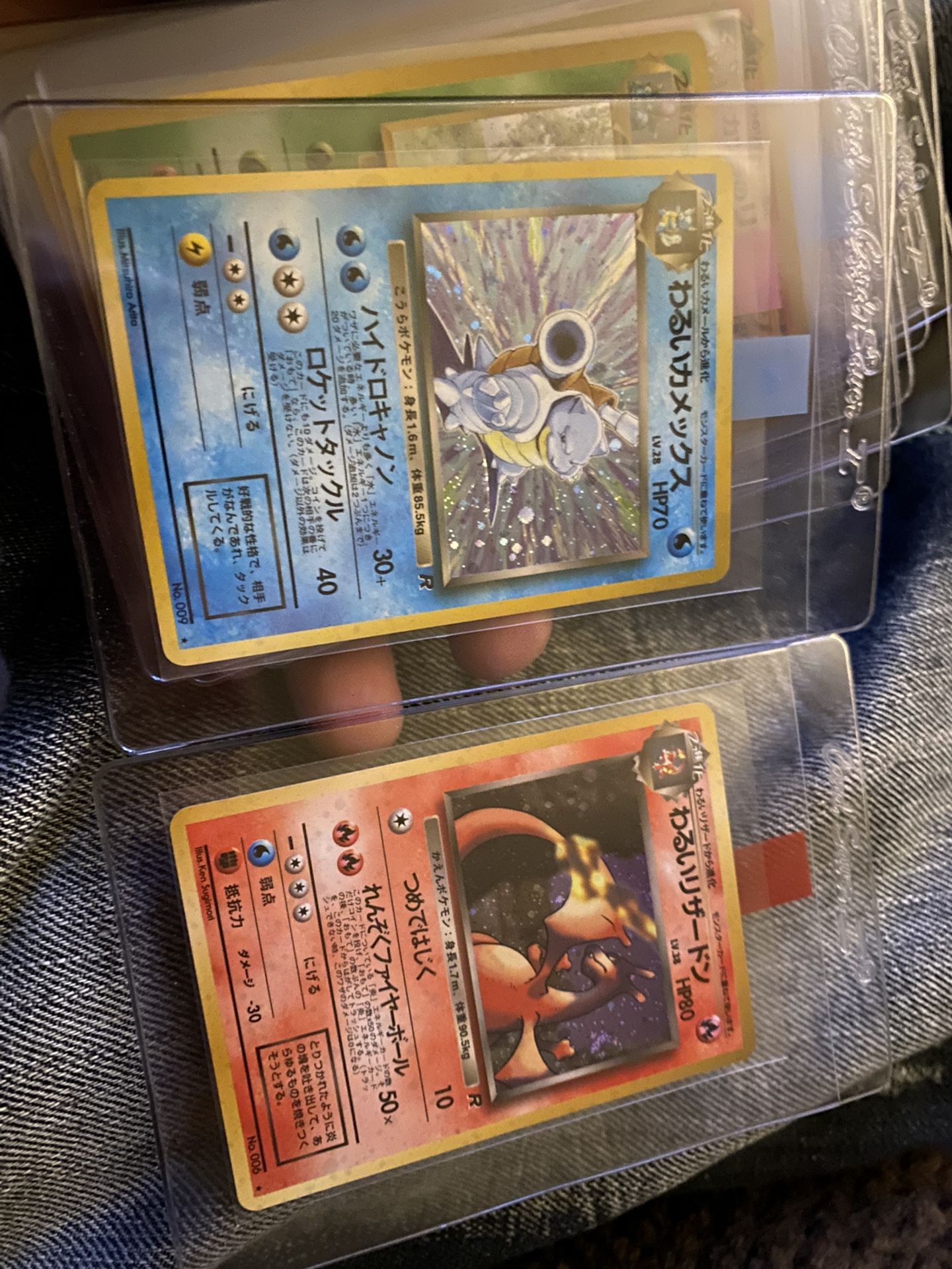 Dark Charizard And Dark Blastoise NP Rare Pocket Monsters * Vintage RARE *,All Products : American Fashion Style Bags On Sale