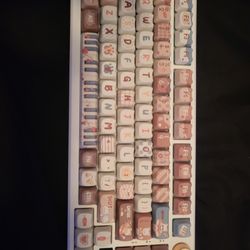 RK S-75 (Cat) Wireless Rechargeable Keyboard 