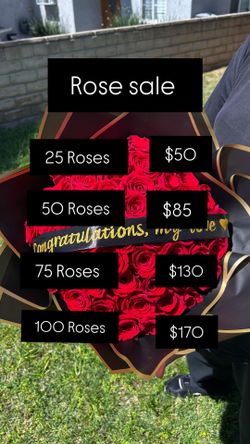 Rose bouquets/ ramos buchons(birthday,anniversary,national girlfriends day,graduation,any occasion)