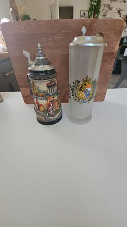 German beer stein