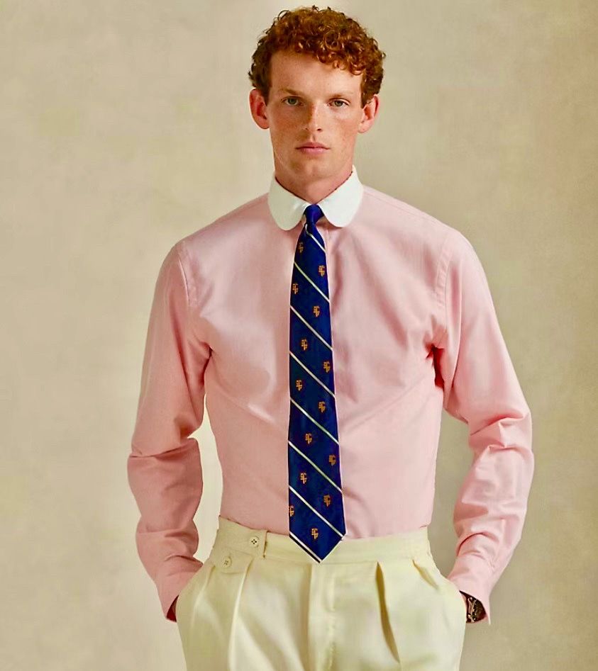 Donald Trump Men's Pink Dress Shirt size L