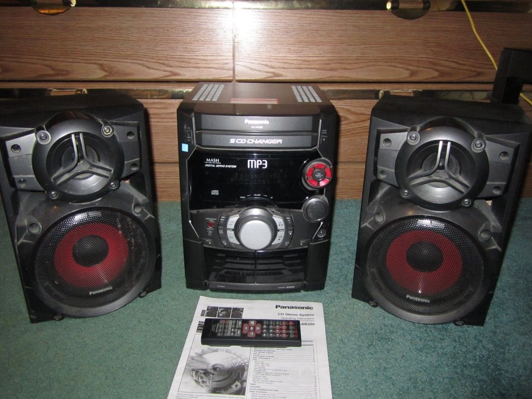 Panasonic stereo system