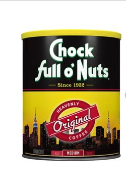 Chock full o'Nuts Original Ground Coffee, Medium Roast, 48 oz