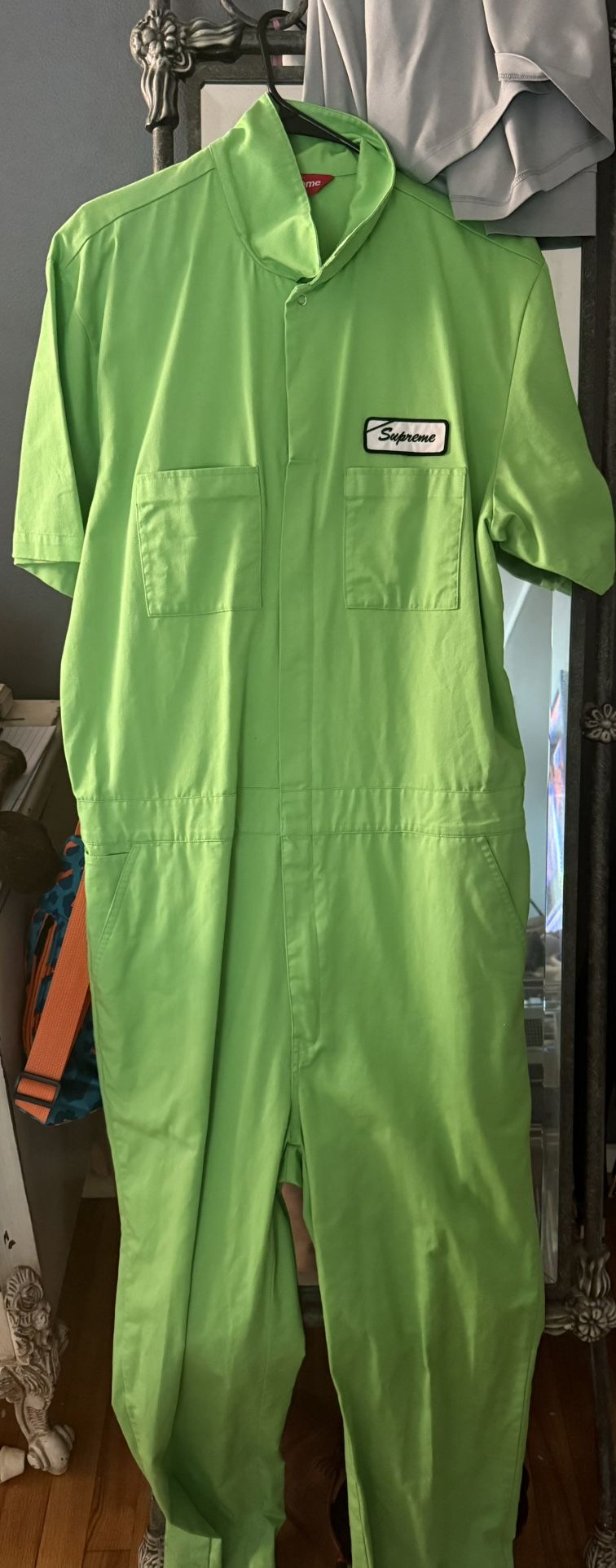 Supreme Lamborghini Lime Green Coveralls for Sale in Westbury, NY