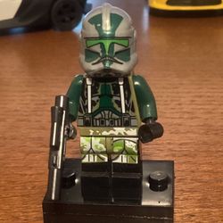 Lego Compatible Green Trooper  ( Star Wars )