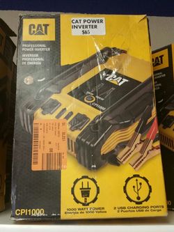 CAT CPI 1000 PROFESSIONAL POWER INVERTER 12v acces